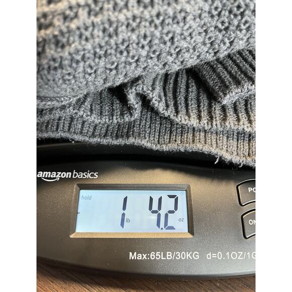 GAP Women's Textured Sweater Gray XXL 2XL Boxy Lagenlook Chunky Knit - Picture 11 of 11